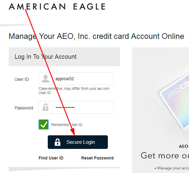 apply for american eagle credit card