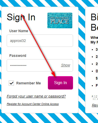 How to manage Children's Place store card online