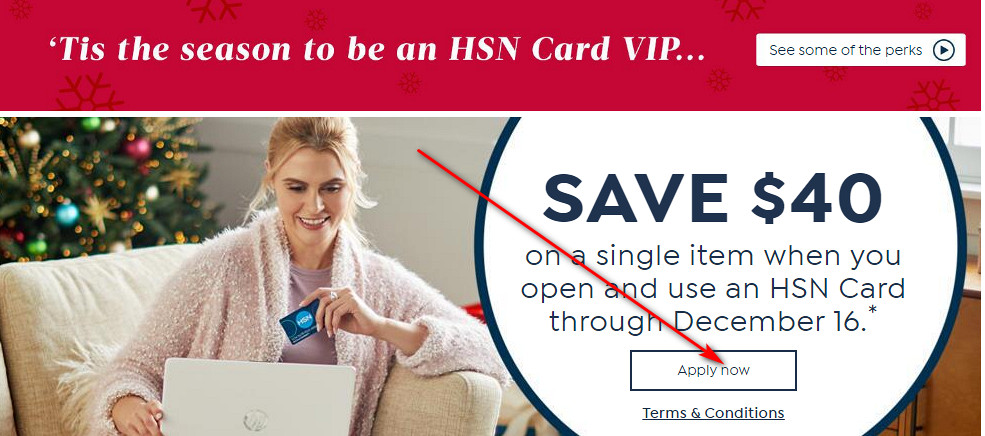 Apply for HSN Credit Card