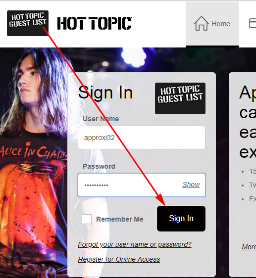 hot topic credit card pay
