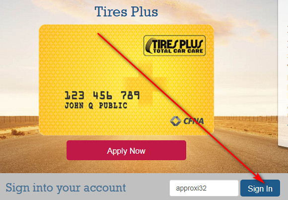 Tires Plus credit card payment