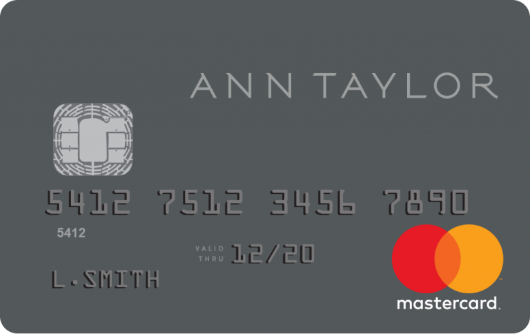 Ann Taylor MasterCard Credit Card